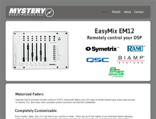 Tablet Screenshot of easymix.net